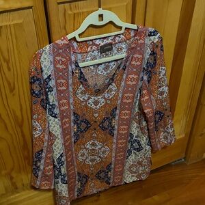 Crosby Multicolor Bohemian Blouse